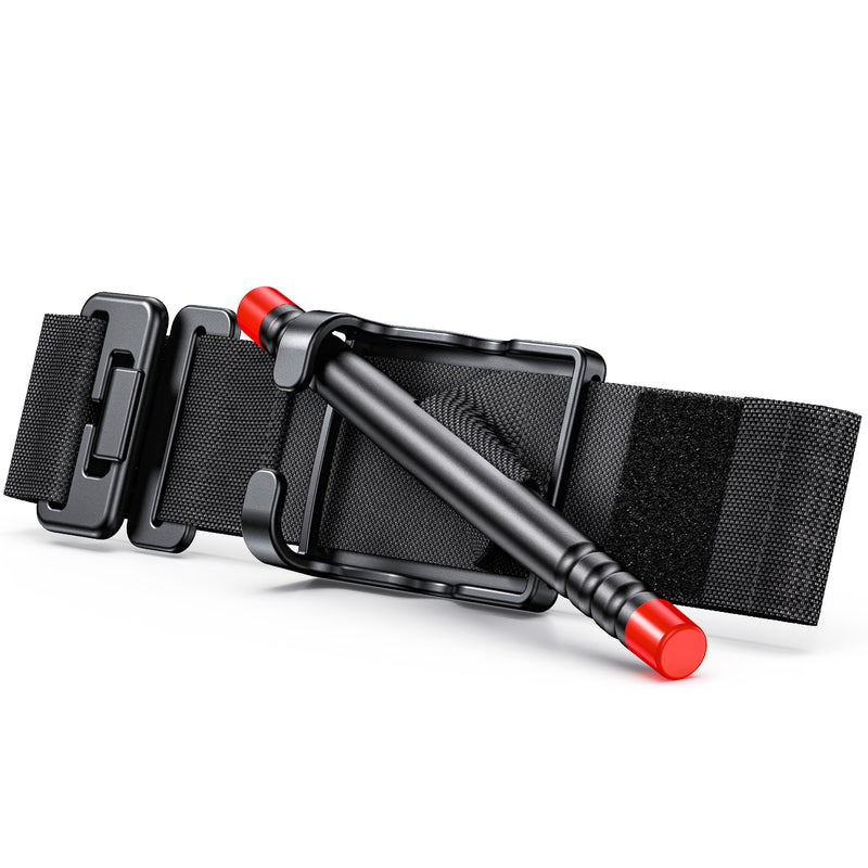 Load image into Gallery viewer, Qen Tourniquet for Severe Bleeding Control, Gear for First Aid Kits and Tourniquet Kits, Suitable for Emergencies, One-Handed Operation (Red)
